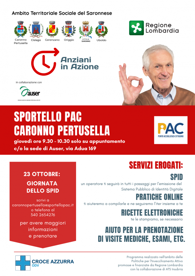 APERTURA SPORTELLO PAC E SPID DAY